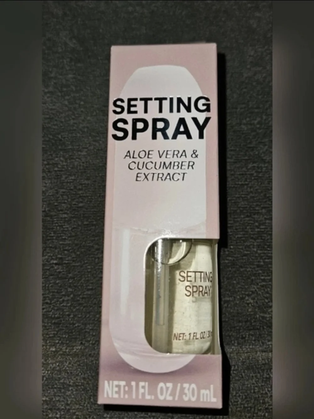 Setting Spray with Aloe Vera & Cucumber Extract 1fl Oz BNIB